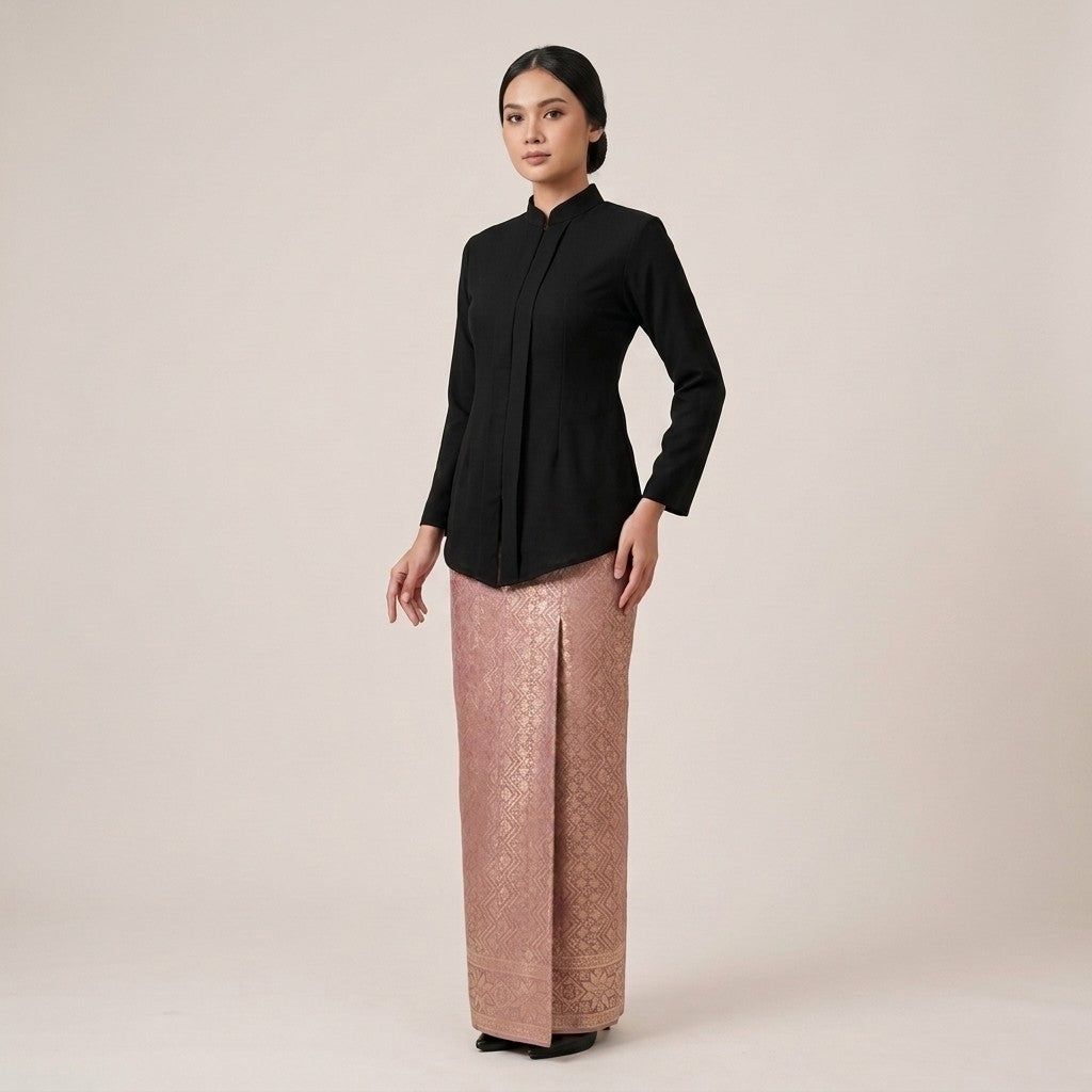 Andani Instant Songket Skirt
