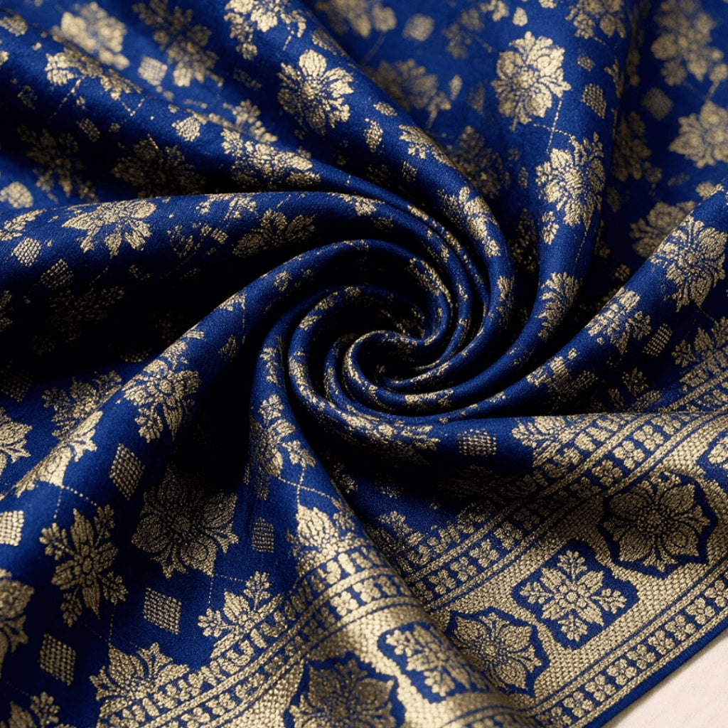 KAMDAR – Harmoni Pelangi Songket Metallic Kain Pasang | Songket Eksklusif Bercorak – 2M/4M