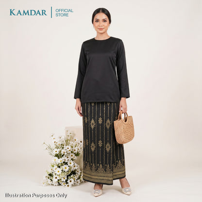 KAMDAR – Cahaya Mutiara Songket Metallic Kain Pasang | Songket Berkualiti Tinggi – 2M/4M
