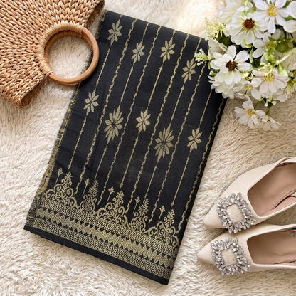 KAMDAR – Cahaya Mutiara Songket Metallic Kain Pasang | Songket Berkualiti Tinggi – 2M/4M