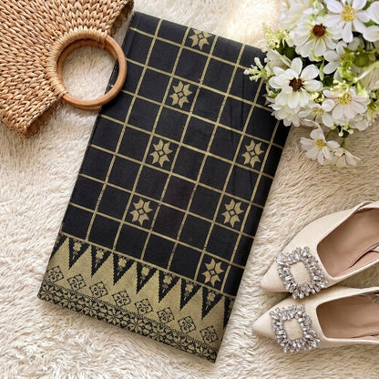 KAMDAR – Cahaya Mutiara Songket Metallic Kain Pasang | Songket Berkualiti Tinggi – 2M/4M