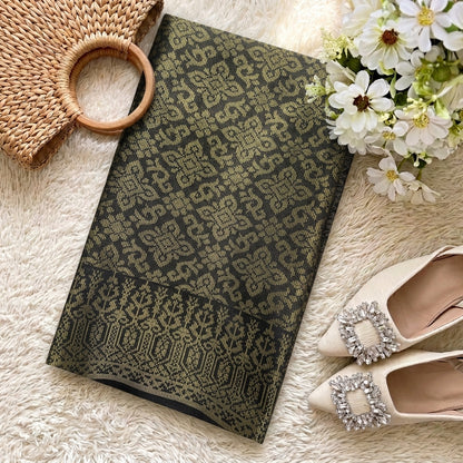KAMDAR – Cahaya Mutiara Songket Metallic Kain Pasang | Songket Berkualiti Tinggi – 2M/4M