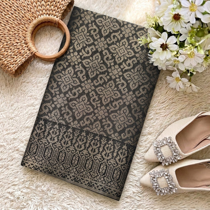 KAMDAR – Cahaya Mutiara Songket Metallic Kain Pasang | Songket Berkualiti Tinggi – 2M/4M