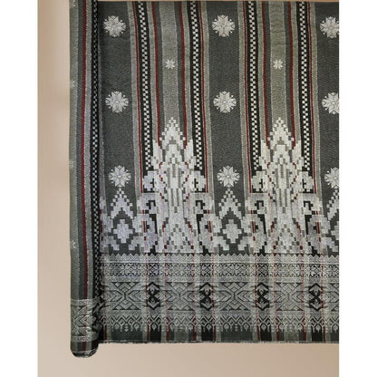 KAMDAR Srikandi Perak Metallic Songket | Kain Songket Berkilat Ironless Tak Jarang | Bidang 44