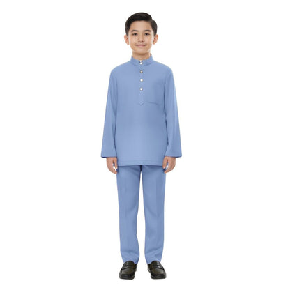 KAMDAR Electra Modern Cekak Musang Budak Lelaki Baju Melayu