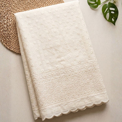 KAMDAR - Seri Dahlia Chikan PC Embroidery 44" (2m, 4m)