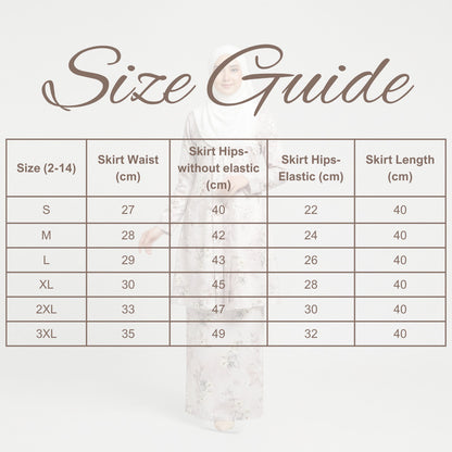 KAMDAR Lunara Kebaya Modern Satin • Slim Fit • Mother Daughter Set • S–3XL & 2–12