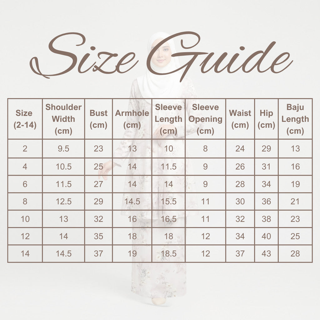 KAMDAR Lunara Kebaya Modern Satin • Slim Fit • Mother Daughter Set • S–3XL & 2–12