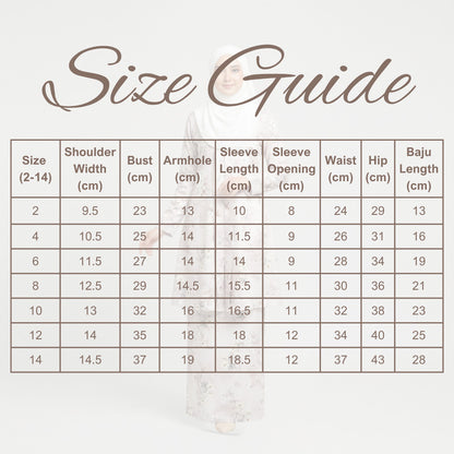 KAMDAR Lunara Kebaya Modern Satin • Slim Fit • Mother Daughter Set • S–3XL & 2–12