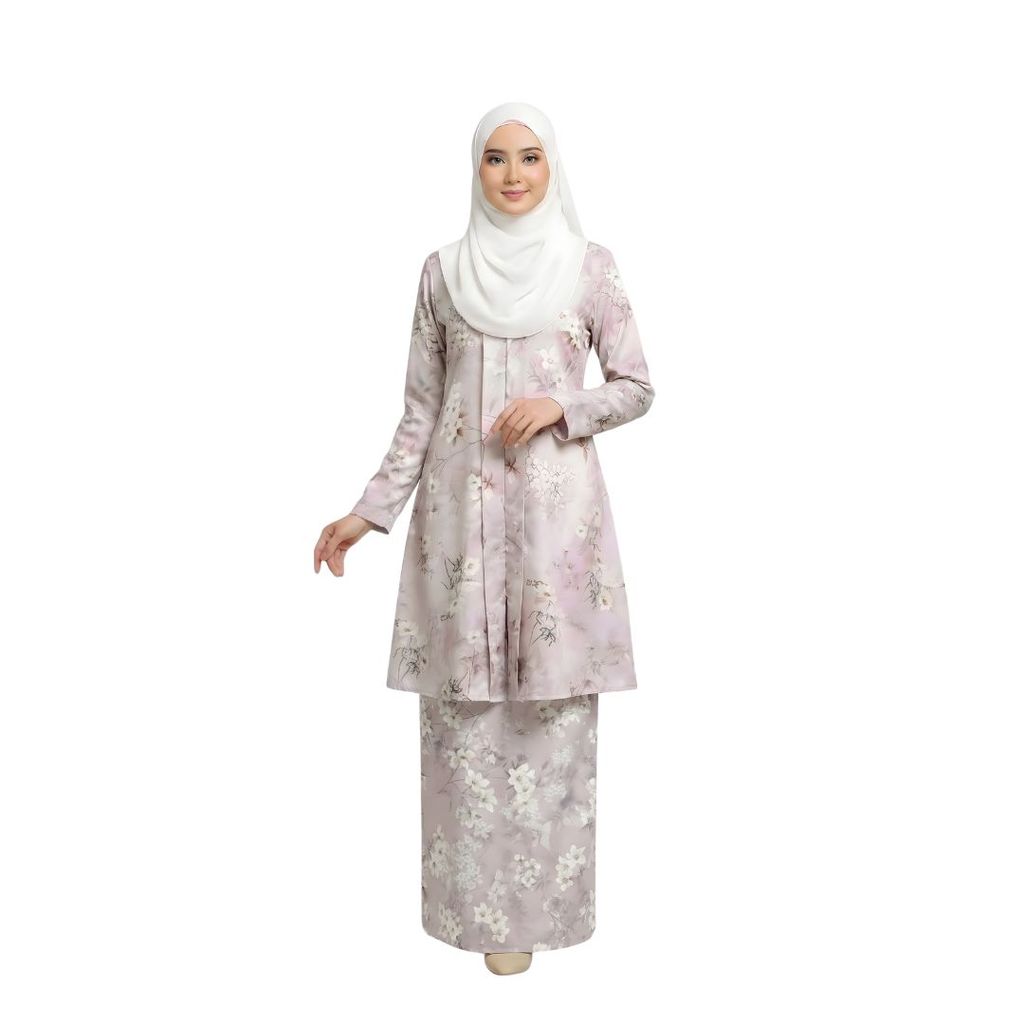 KAMDAR Lunara Kebaya Modern Satin • Slim Fit • Mother Daughter Set • S–3XL & 2–12