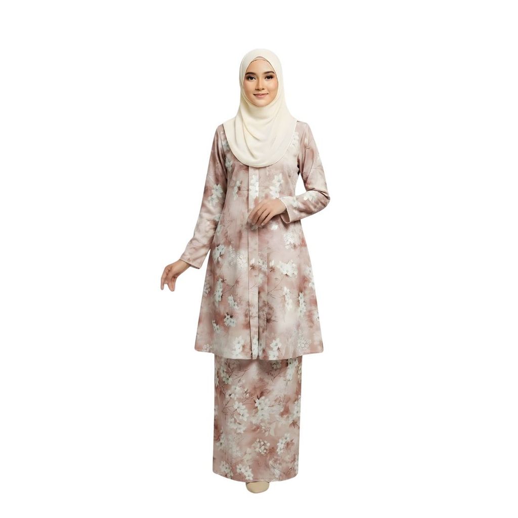 KAMDAR Lunara Kebaya Modern Satin • Slim Fit • Mother Daughter Set • S–3XL & 2–12
