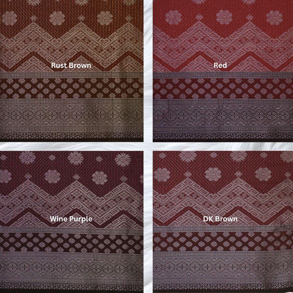 KAMDAR Srikandi Cahaya Metallic Songket | Kain Songket Berkilat Ironless Tak Jarang | Bidang 44