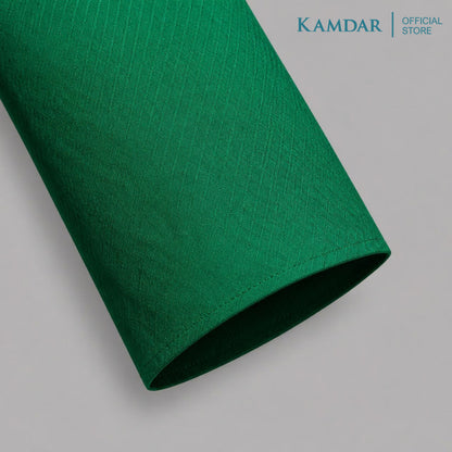 KAMDAR – Baju Kurta Pendek Lelaki Kain Bercorak Berlian | Baju Deepavali Moden