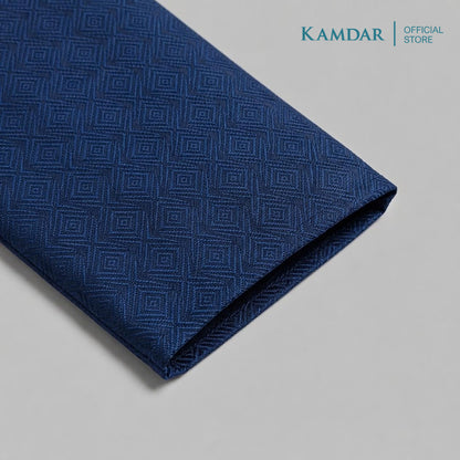 KAMDAR – Baju Kurta Panjang Lelaki Corak Chikan Kain Plain | Baju Deepavali Lelaki