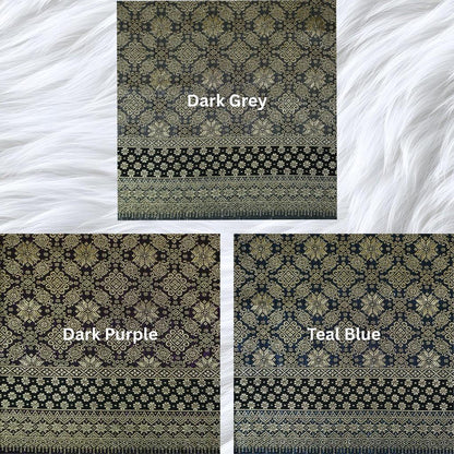 KAMDAR Srikandi Senja Metallic Songket | Kain Songket Berkilat Ironless Tak Jarang | Bidang 44