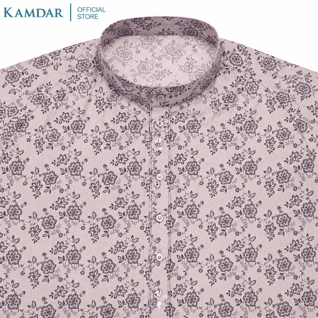 KAMDAR – Zayan Set Kurta Panjang Kanak-Kanak | Baju Etnik Poliester Premium | Pakaian Rasmi Budak Lelaki Saiz 11–16