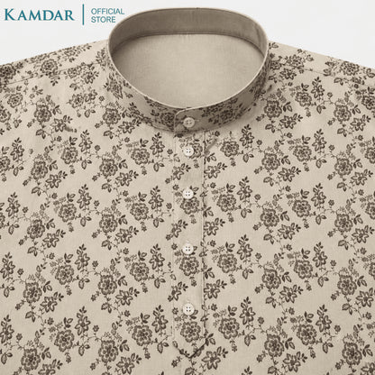 KAMDAR – Zayan Set Kurta Panjang Kanak-Kanak | Baju Etnik Poliester Premium | Pakaian Rasmi Budak Lelaki Saiz 11–16
