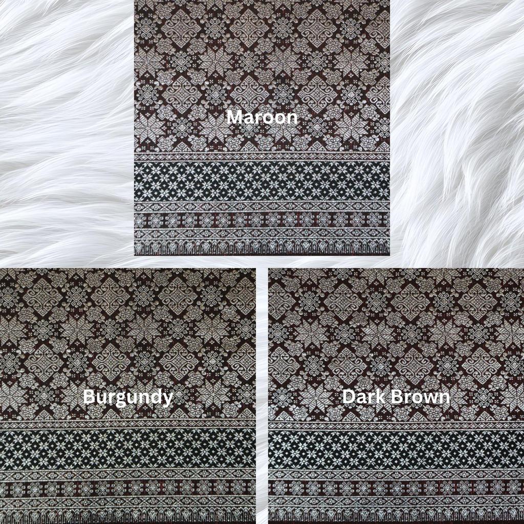 KAMDAR Srikandi Senja Metallic Songket | Kain Songket Berkilat Ironless Tak Jarang | Bidang 44