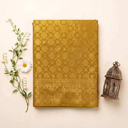 KAMDAR – Harum Melati Songket Metallic Kain Pasang | Songket Berkualiti Halus – 2M/4M