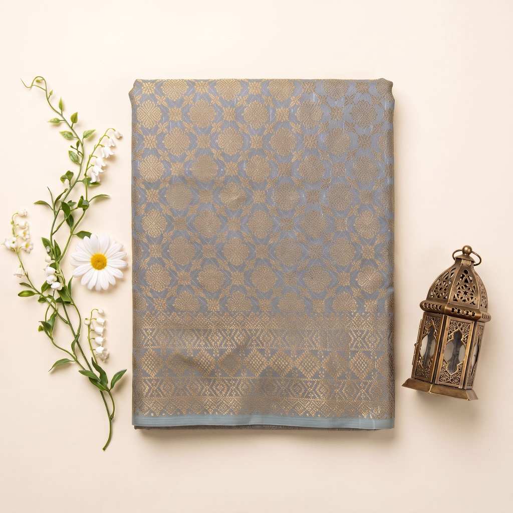 KAMDAR – Harum Melati Songket Metallic Kain Pasang | Songket Berkualiti Halus – 2M/4M