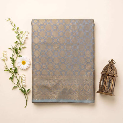 KAMDAR – Harum Melati Songket Metallic Kain Pasang | Songket Berkualiti Halus – 2M/4M