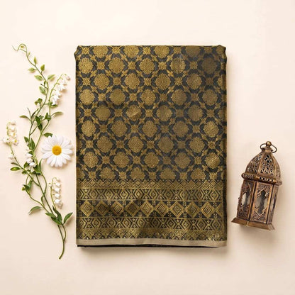 KAMDAR – Harum Melati Songket Metallic Kain Pasang | Songket Berkualiti Halus – 2M/4M