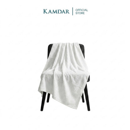 KAMDAR Cotton Bath Mat | Thick Absorbent Anti-Slip Bathroom Floor Mat | Soft Cushioned Machine Washable