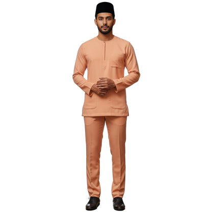KAMDAR Electra Moden Teluk Belanga Johor Baju Melayu Dewasa