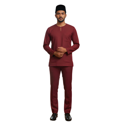 KAMDAR Electra Moden Teluk Belanga Johor Baju Melayu Dewasa