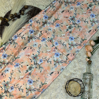 Elizabeth Kain Satin Digital Print – Bunga Halus