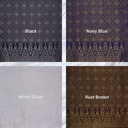 KAMDAR Srikandi Malika Metallic Songket | Kain Songket Thai Look Ironless Tak Jarang | Bidang 44