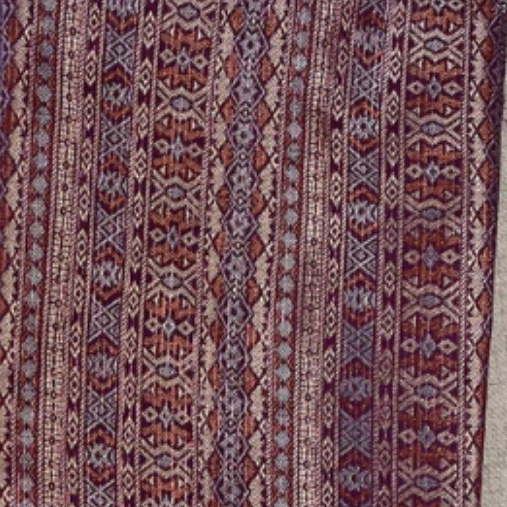 KAMDAR Combo Set Cotton Eyelet Pastel Cambric 44" Embroidery + Songket Metallic