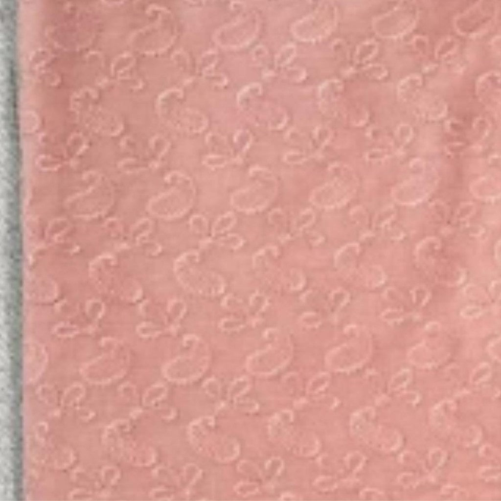 KAMDAR Combo Set Cotton Eyelet Pastel Cambric 44" Embroidery + Songket Metallic