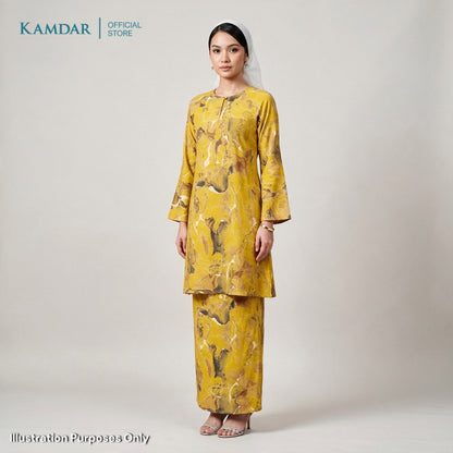KAMDAR – Florence Baju Kurung Pahang Vatican Premium Wanita | Set Moden Eksklusif Muslimah S-3XL