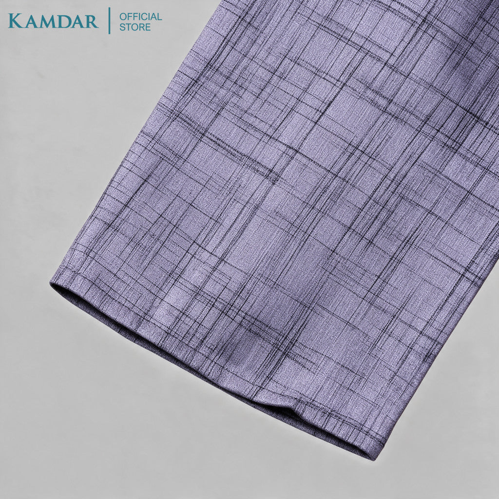 KAMDAR – Baju Kurta Panjang Lelaki Kain Bersilang | Baju Deepavali Bergaya