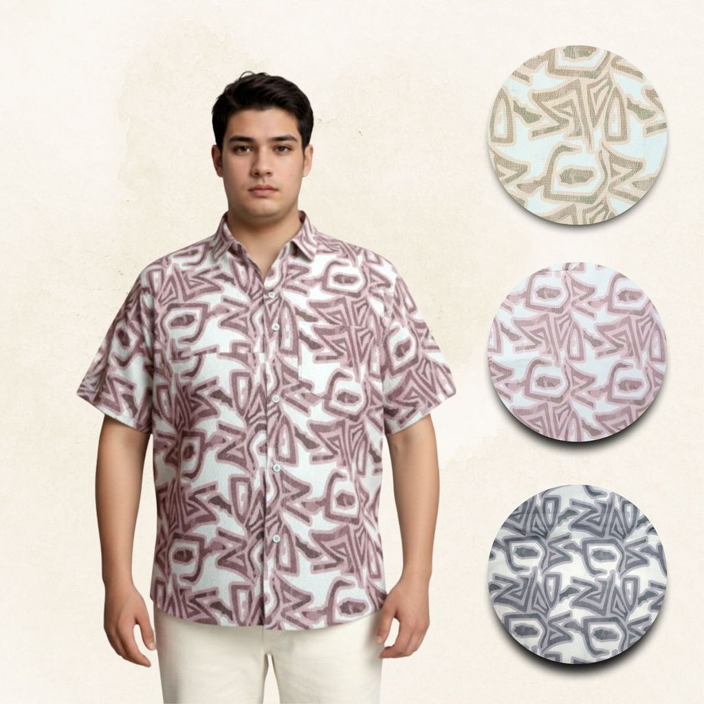 Artemis Geometry Pattern Pastel Regular Size to  Plus Size