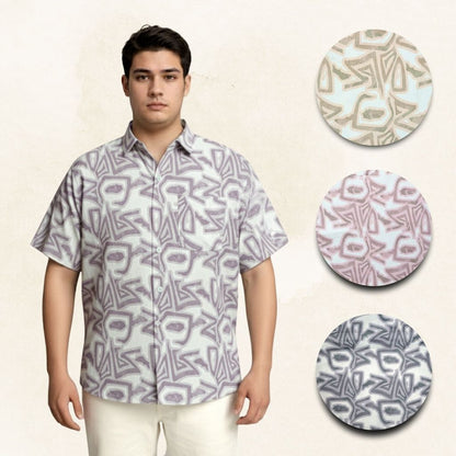 Artemis Geometry Pattern Pastel Regular Size to  Plus Size