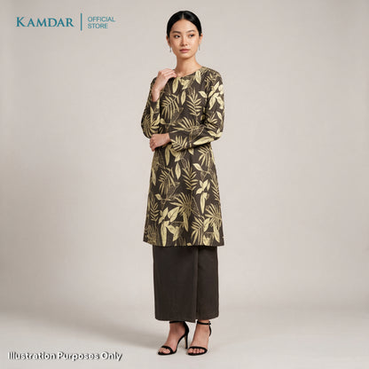 KAMDAR – Florence Baju Kurung Pahang Chaneli Premium Wanita | Set Moden Eksklusif | S-3XL