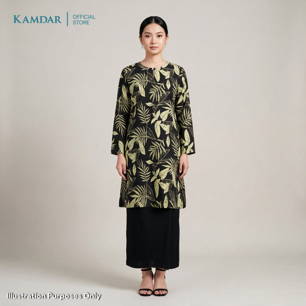 KAMDAR – Florence Baju Kurung Pahang Chaneli Premium Wanita | Set Moden Eksklusif | S-3XL