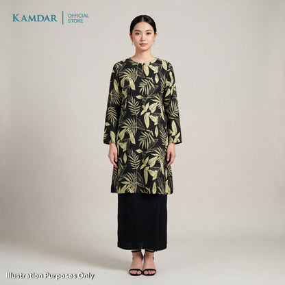 KAMDAR – Florence Baju Kurung Pahang Chaneli Premium Wanita | Set Moden Eksklusif | S-3XL