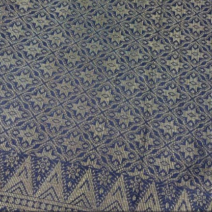 KAMDAR Songket Metallic Bintang Timur Bidang 44" Open Meter (Kain Ela) - Ironless & Tak Jarang