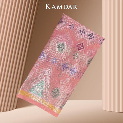 KAMDAR Combo Set Vienna Lace Bidang 58'' & Songket Pastel Bidang 44"  Kain Pasang - Ironless & Tak Jarang