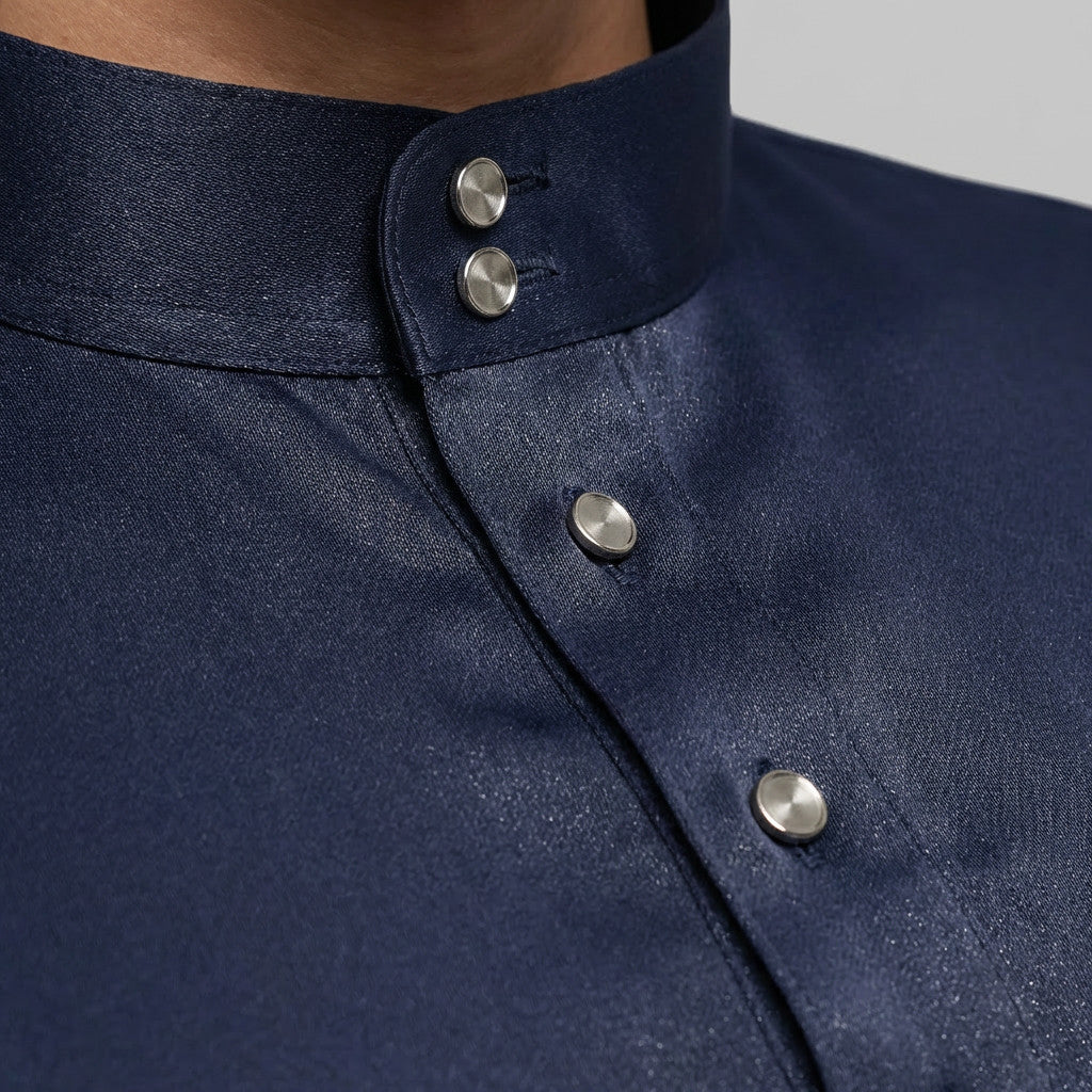 Kellie Baju Melayu Cekak Musang – Tema Ungu