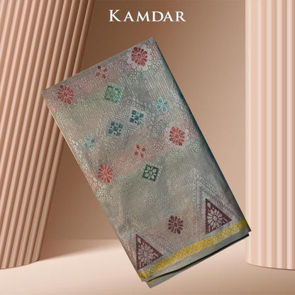 KAMDAR Combo Set Vienna Lace Bidang 58'' & Songket Pastel Bidang 44"  Kain Pasang - Ironless & Tak Jarang