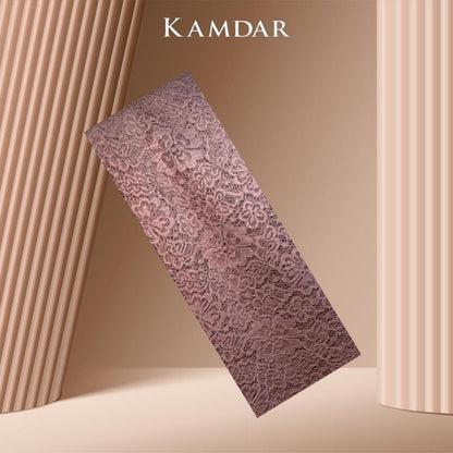 KAMDAR Combo Set Vienna Lace Bidang 58'' & Songket Pastel Bidang 44"  Kain Pasang - Ironless & Tak Jarang