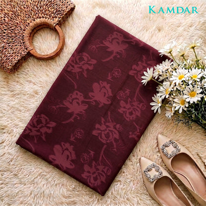 KAMDAR Estella Uragiri Premium Fabrik 2M / 4M | Kain Sulam Timbul Bidang 60 untuk Baju Kurung Jubah Kebaya