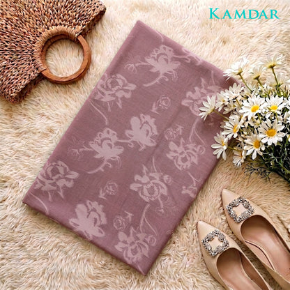 KAMDAR Estella Uragiri Premium Fabrik 2M / 4M | Kain Sulam Timbul Bidang 60 untuk Baju Kurung Jubah Kebaya