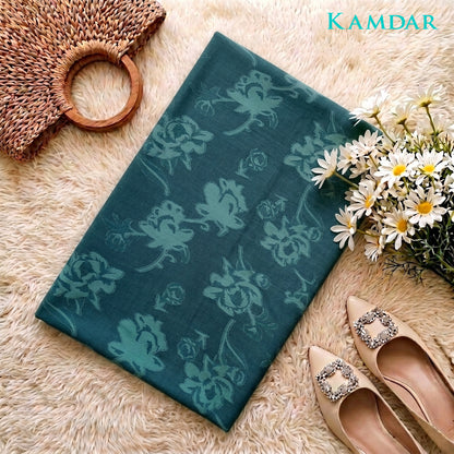 KAMDAR Estella Uragiri Premium Fabrik 2M / 4M | Kain Sulam Timbul Bidang 60 untuk Baju Kurung Jubah Kebaya