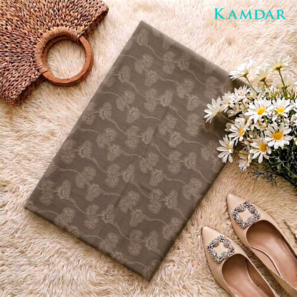 KAMDAR Estella Uragiri Premium Fabrik 2M / 4M | Kain Sulam Timbul Bidang 60 untuk Baju Kurung Jubah Kebaya