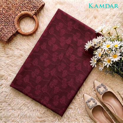 KAMDAR Estella Uragiri Premium Fabrik 2M / 4M | Kain Sulam Timbul Bidang 60 untuk Baju Kurung Jubah Kebaya